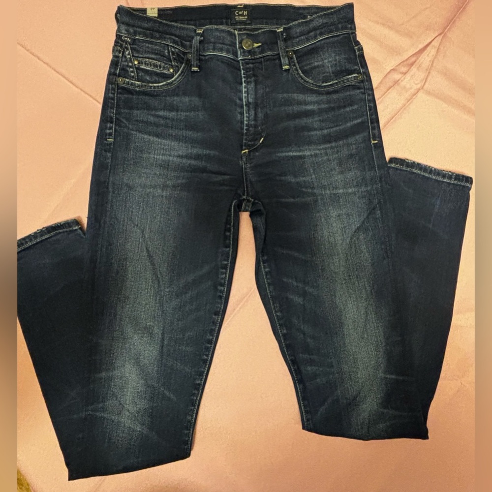 Citizens Of Humanity Deep Indigo Straight Jeans